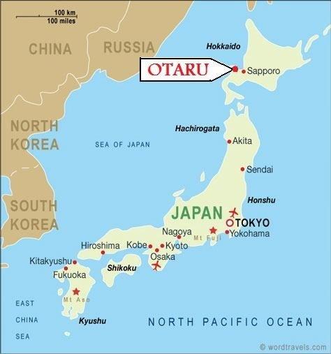 Otaru Ski House Japan Map
